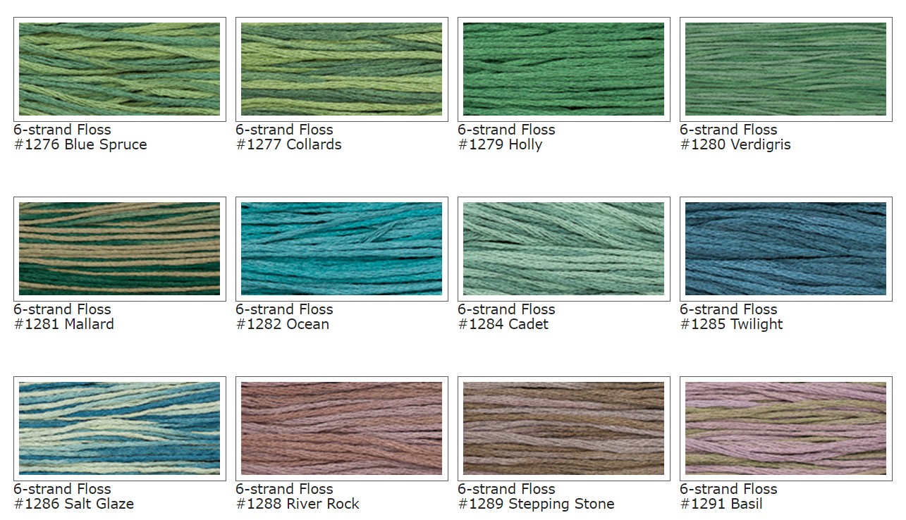 Cotton Floss - 1277 - Collards