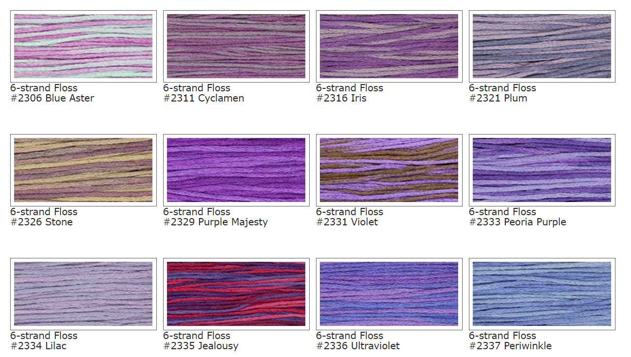 Cotton Floss - 2337 - Periwinkle