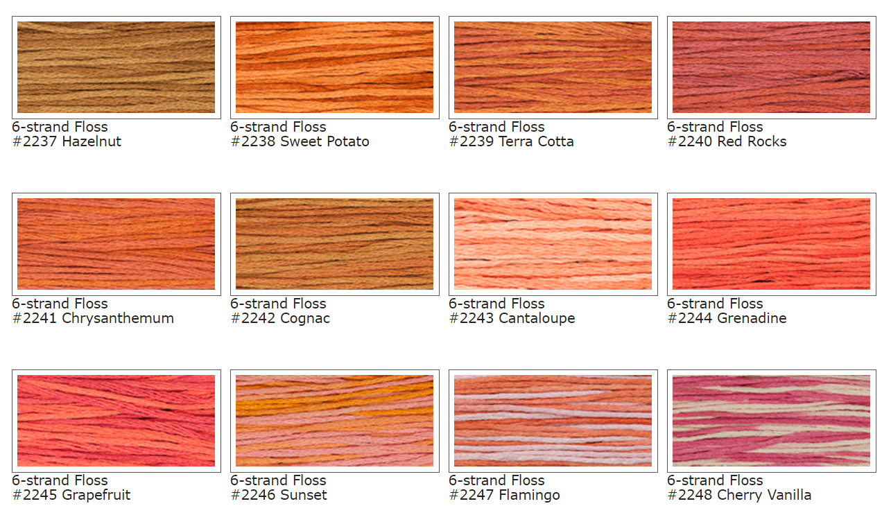 Cotton Floss - 2246 - Sunset