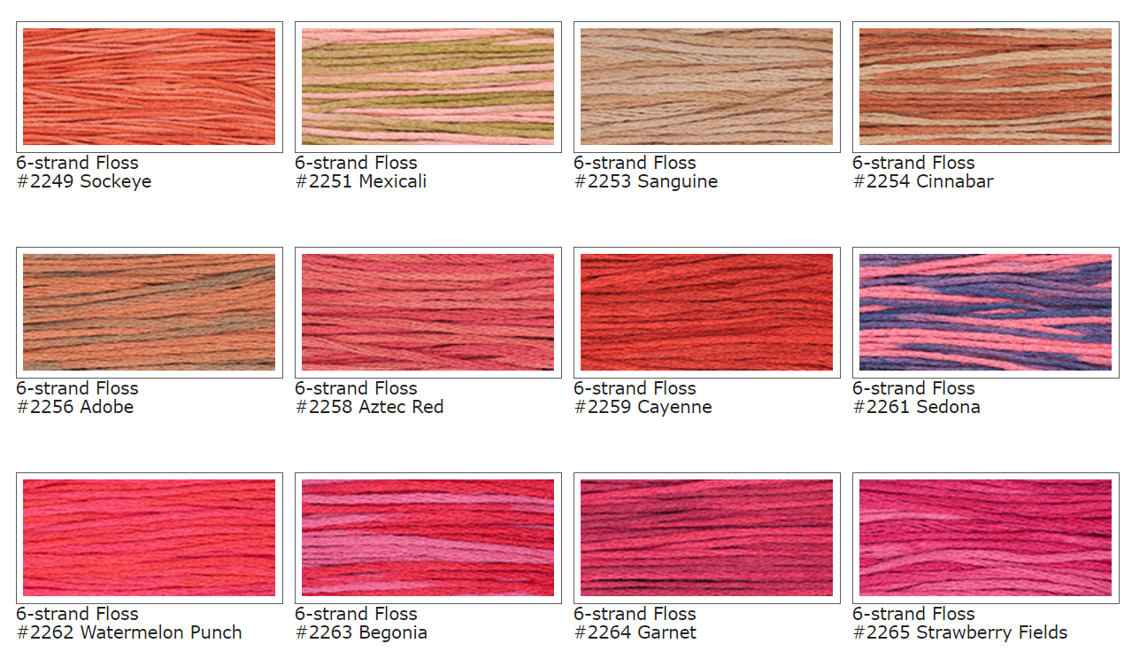 Cotton Floss - 2258 - Aztec Red