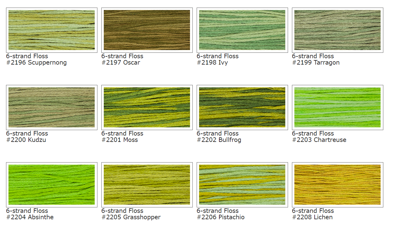 Cotton Floss - 2200 - Kudzu