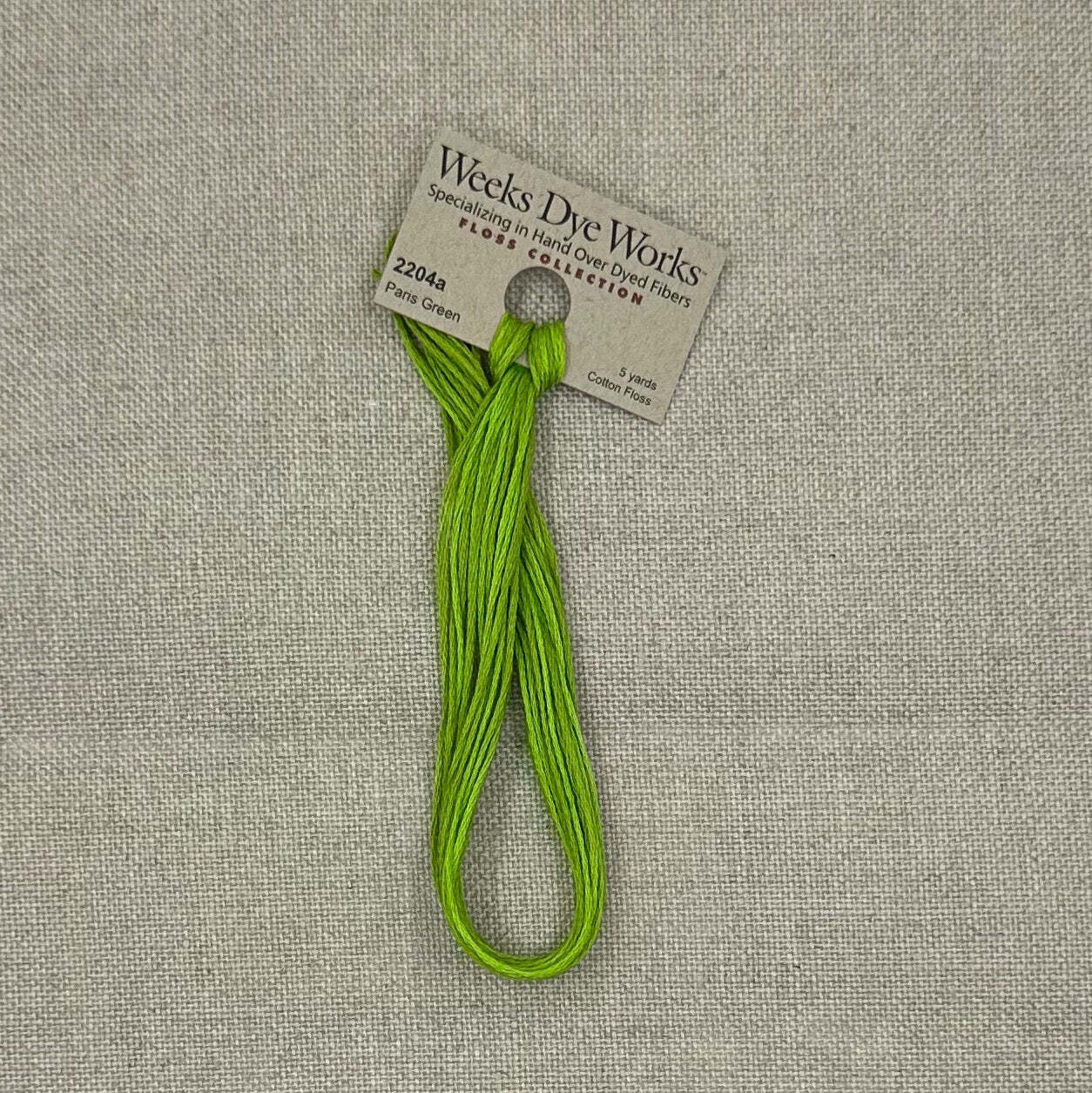 Cotton Floss - 2204a - Paris Green