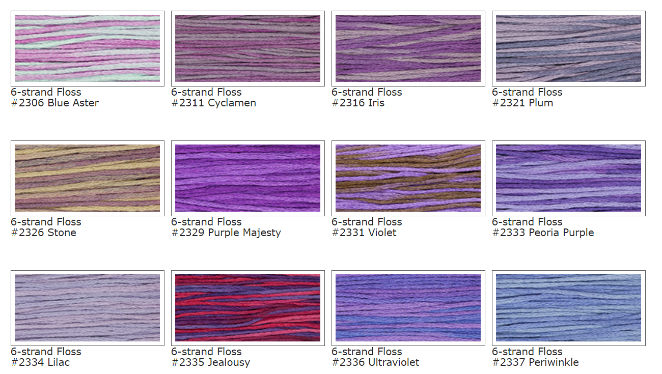 Cotton Floss - 2331 - Violet