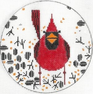 Cardinal Close Up Ornament