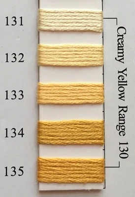 131 - Creamy Yellow Range