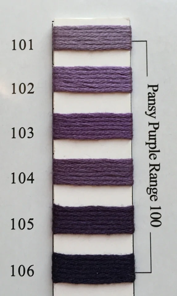 NPI Silk 101 - Purple Pansy Range