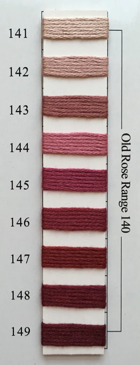 NPI Silk 145 - Old Rose Range