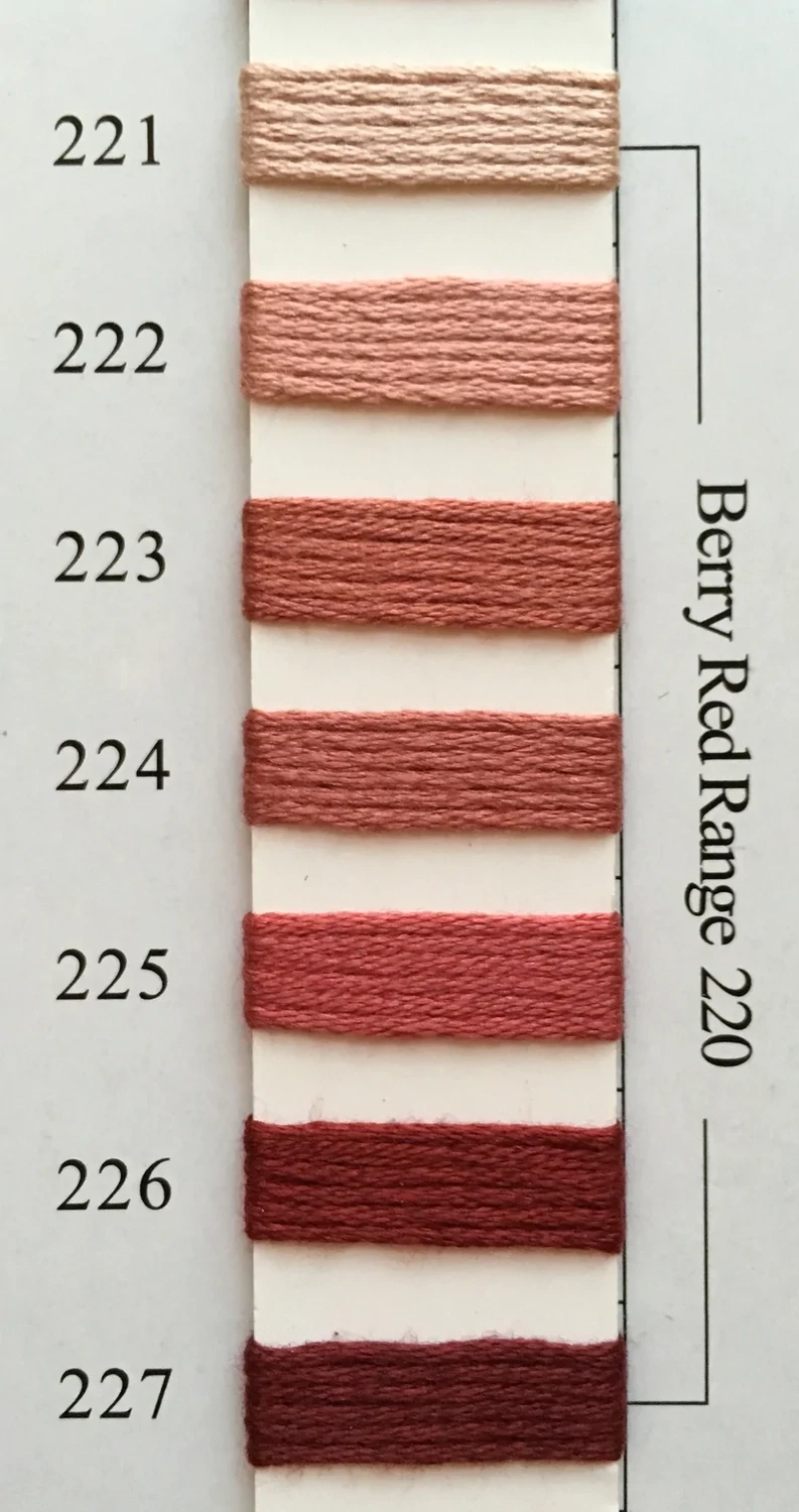 NPI Silk 222 - Berry Red Range