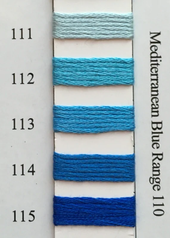 NPI Silk 112 - Mediterranean Blue Range