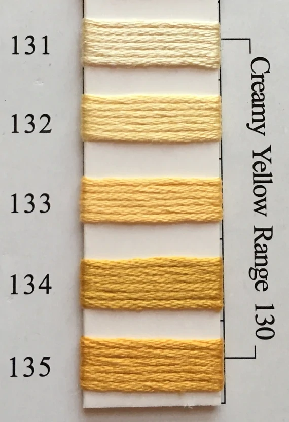 NPI Silk 134 - Creamy Yellow Range