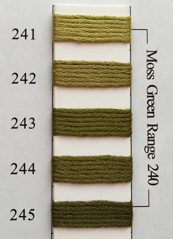 NPI Silk 245 - Moss Green Range