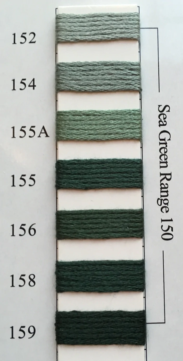 NPI Silk 155 - Sea Green Range