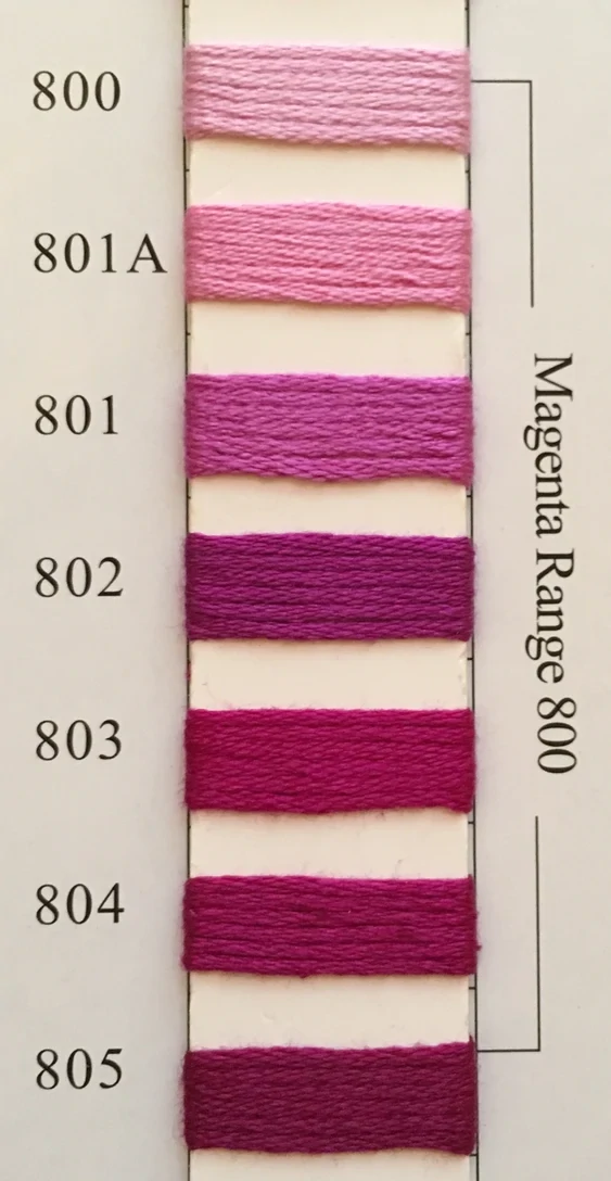 NPI Silk 802 - Magenta Range