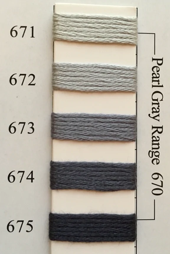 NPI Silk 672 - Pearl Gray Range