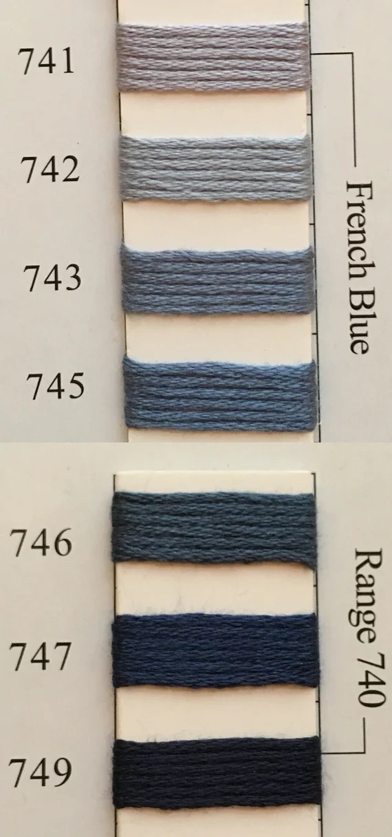 NPI Silk 746 - French Blue Range