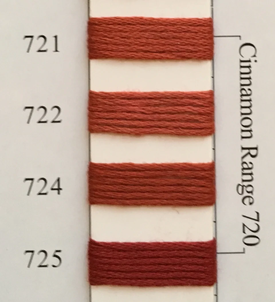 NPI Silk 721 - Cinnamon Range