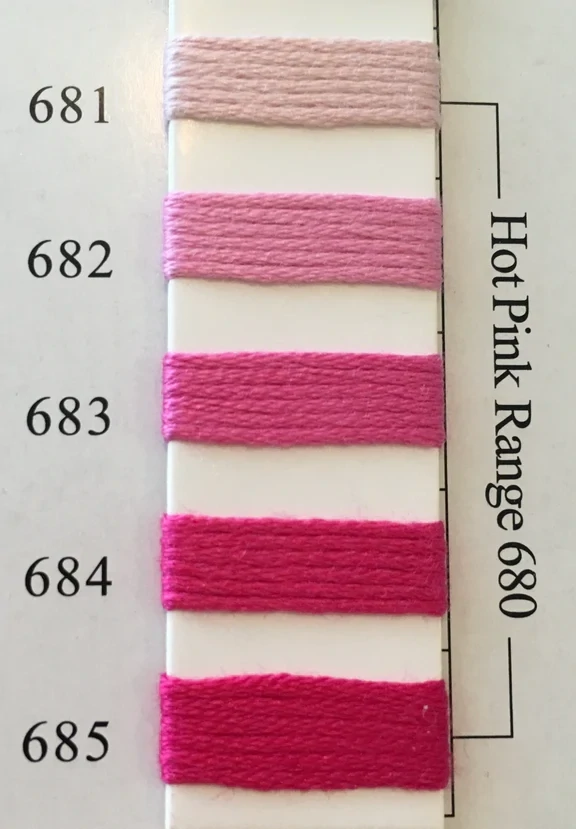 NPI Silk 681 - Hot Pink Range