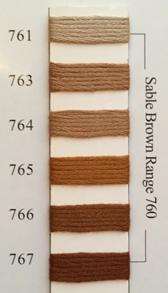 NPI Silk 763 - Sable Brown Range