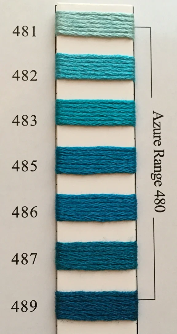 NPI Silk 486 - Azure Range