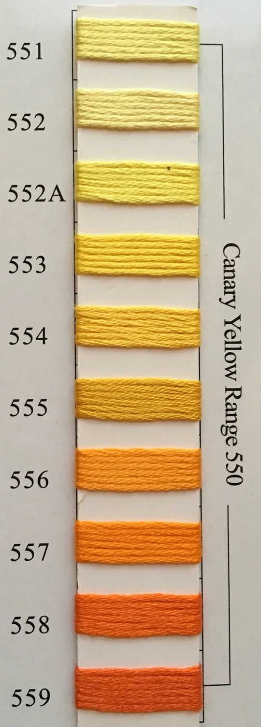 NPI Silk 554 - Canary Yellow Range