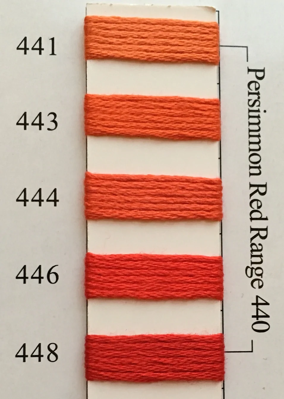 NPI Silk 444 - Persimmon Red Range