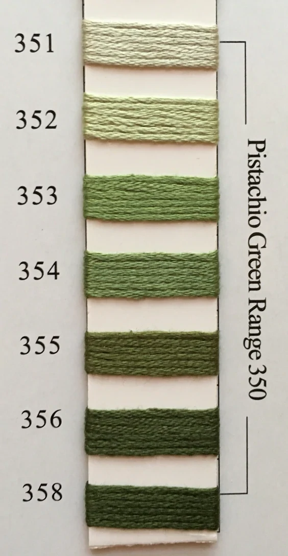 NPI Silk 356 - Pistachio Green Range