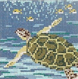 Sea Turtle - 4&quot; Square