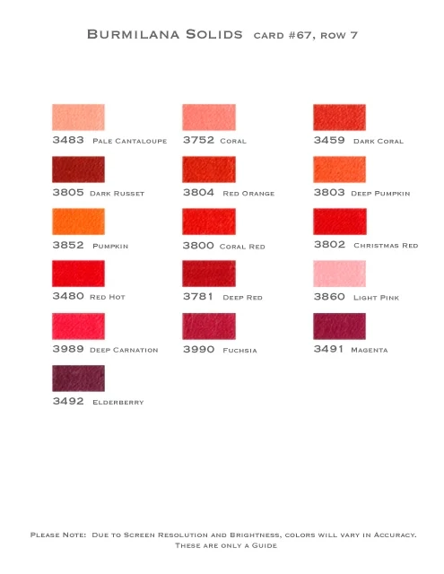 Burmilana - 3459 - Dark Coral