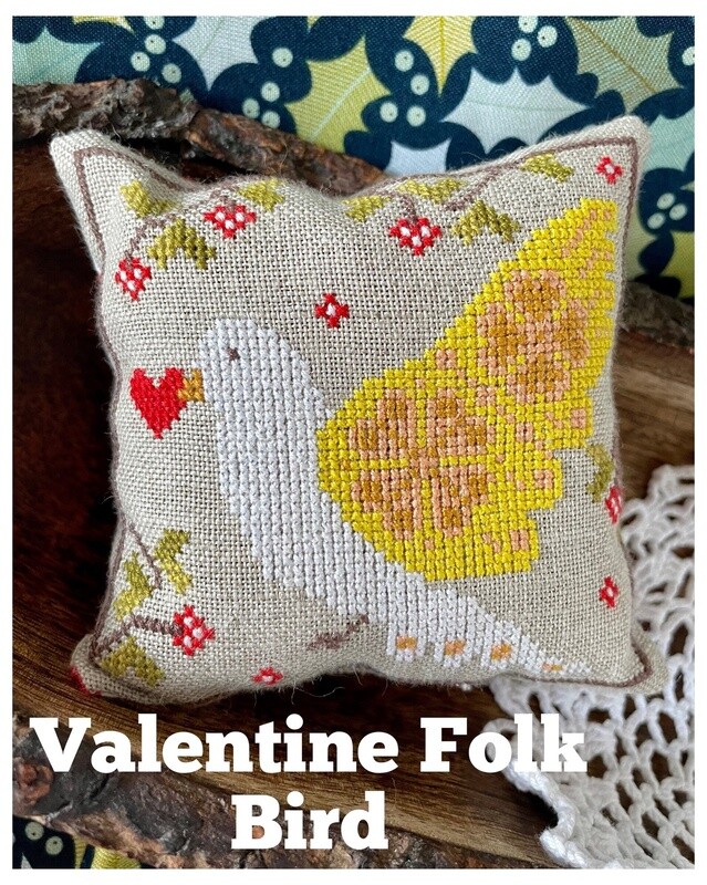 Valentine Folk Bird