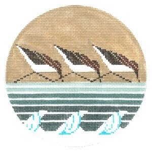 Sanderlings (5" Round)