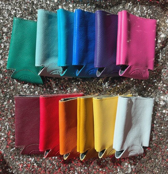 Leather Can Koozie