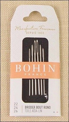 Tapestry Needles - Sizes 22, 24, and 26