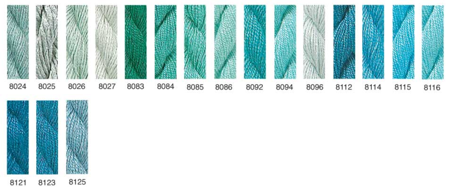 Soie Cristale - 8084 - Sea Green