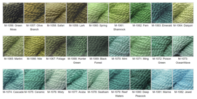 Merino Wool - M1056 - Green Moss