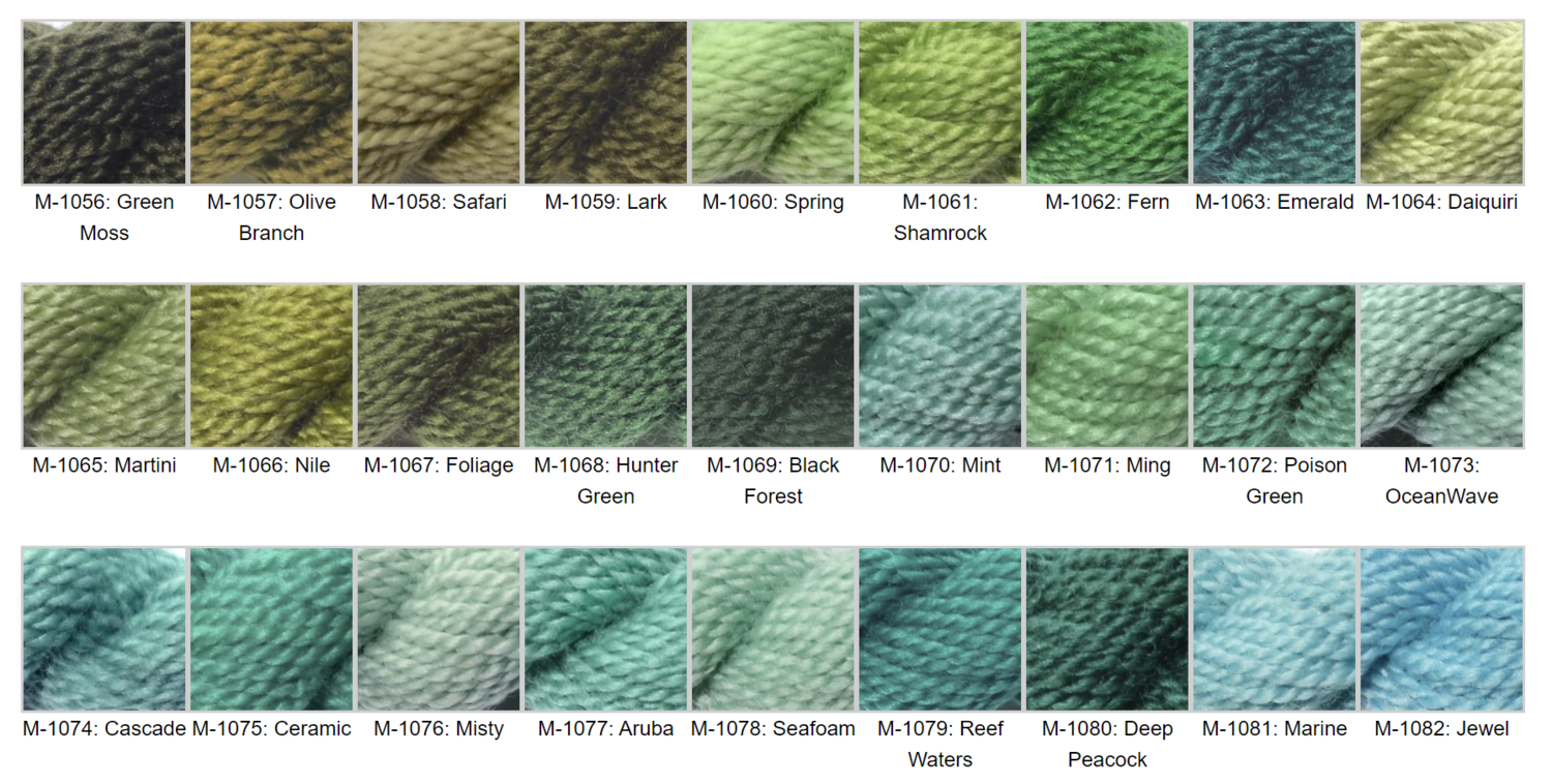 Vineyard Silk Merino Wool - M1068 - Hunter Green