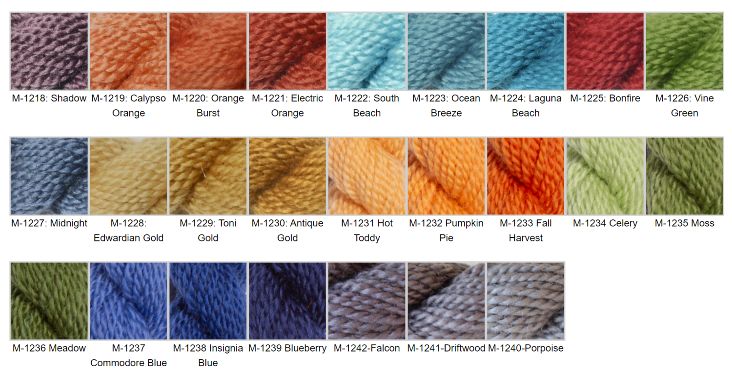 Vineyard Silk Merino Wool - M1220 - Orange Burst