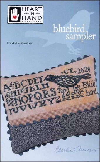 Bluebird Sampler (w/ embellishments)