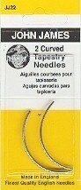 Curved Tapestry Needles, Sizes 16 &amp; 18