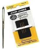 Petite Gold Tapestry Needles, Size 24