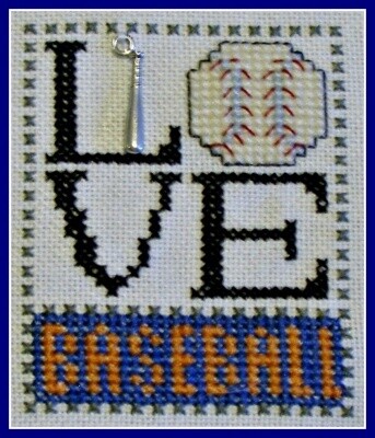 Love Bits: Love Baseball (w/ charm)