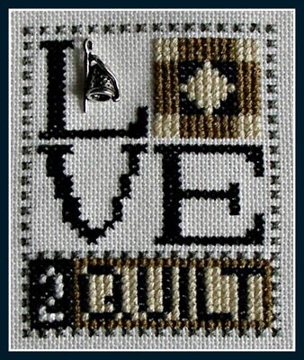 Love Bits: Love 2 Quilt (w/ charm)