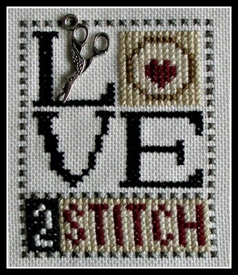 Love Bits: Love 2 Stitch (w/ charm)