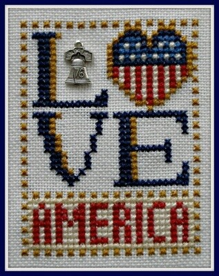 Love Bits: Love America (w/ charm)