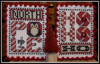 Love Bits: North Pole - Ho Ho Ho (w/charms)
