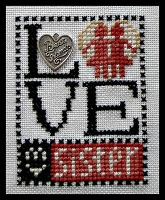 Love Bits: Love my Sister (w/charm)