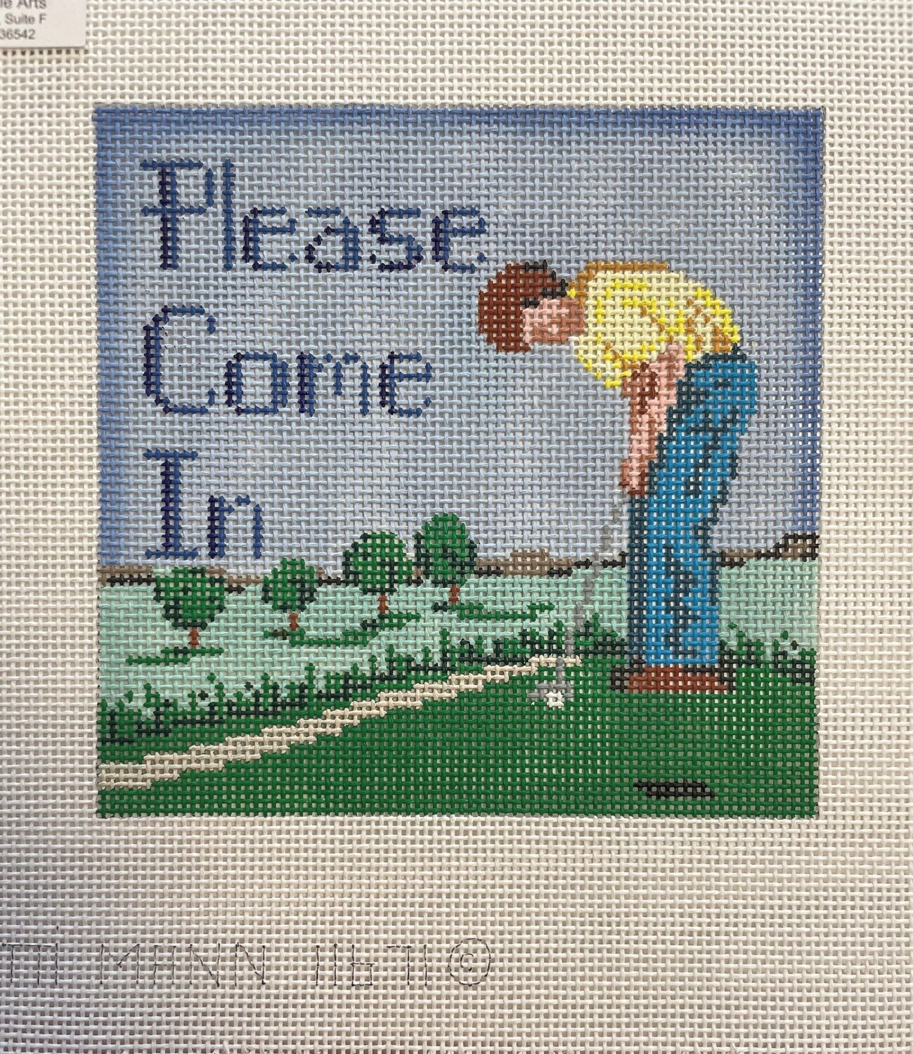 Please Come In - Golfer