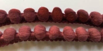 Large Pom Pom - Sweeney Red (1 yard)