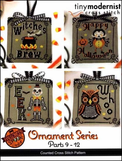 Halloween Spooktacular Ornament Series - Parts 9-12