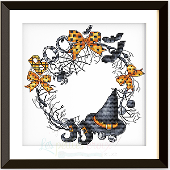 Halloween Wreath (Les Petites Croix)