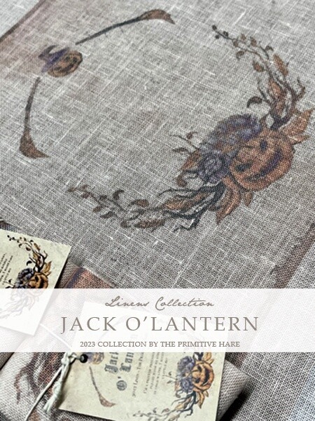 40 ct. Linen Panel - Jack O' Lantern